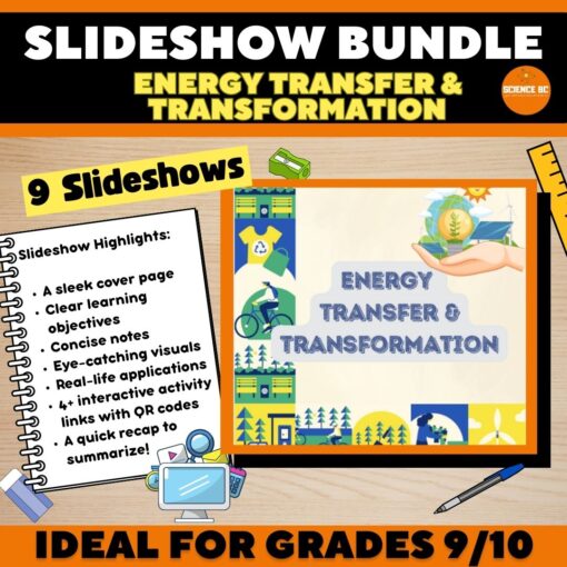 *Energy Transfers and Transformations Slideshow Bundle